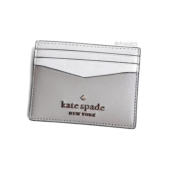 Kate Spade Colorblock Slim Card Wallet - Picture 1 of 11